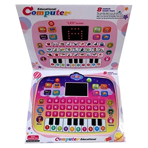 Camlis Baby Toys Tablet,Learning Tablet for Toddlers - Alphabet Number Learning Toys Birthday Gifts for 1 2 3 4Year Old Kids Boys Girls Cover