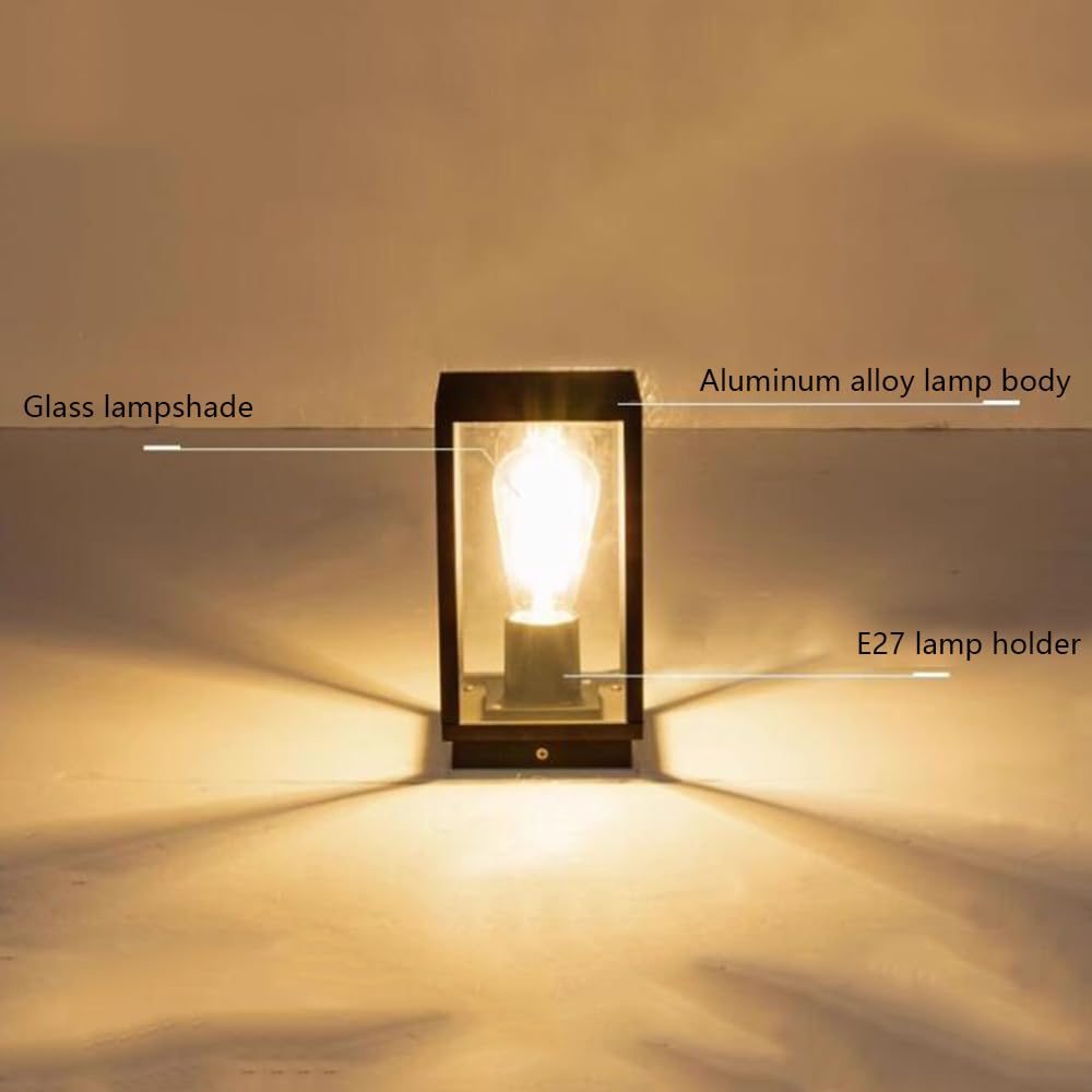 Antyczna Lampa Kolumnowa Zewnętrzna Wodoodporna Nowoczesna Lampa Ogrodowa Nowoczesne Wejście Na Podwórko Zewnętrzne Lampy Kolumnowe Nad Pocztą Elektroniczną Dekoracja Kolumnowa KNBVFHG
