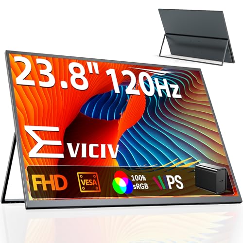 Amazon.co.jp: EVICIV QLED モバイルモニター 23.8インチ 120Hz 大画面