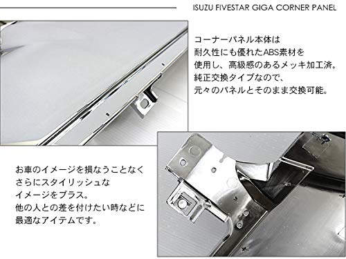Amazon | ファイブスターギガ パーツ メッキ コーナーパネル メッキ