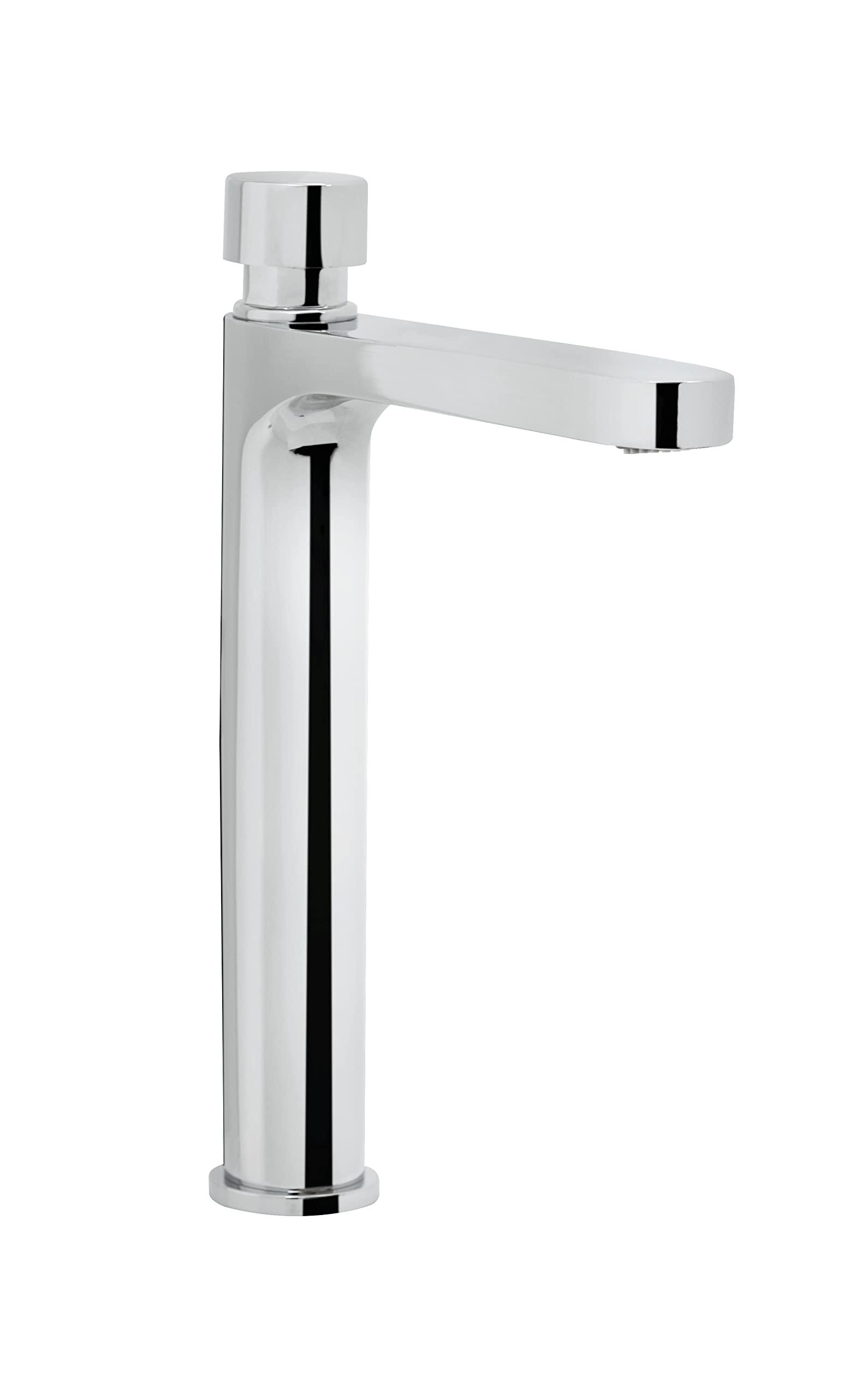 Bristan Chrome Plated Commercial Z2 Tbv 1/2 C Single Tall Pillar Basin Timed Flow Tap Chrome