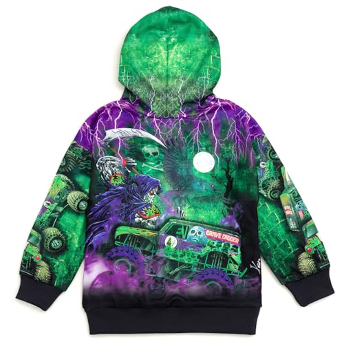 Image of Monster Jam Fleece Hoodie Toddler to Big Kid