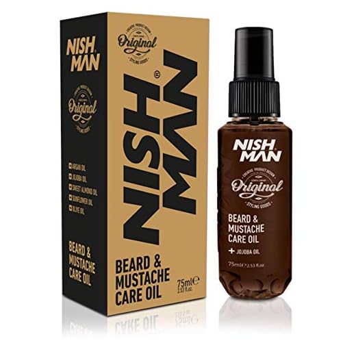 Nishman Beard & Mustache Care Oil 75 ml