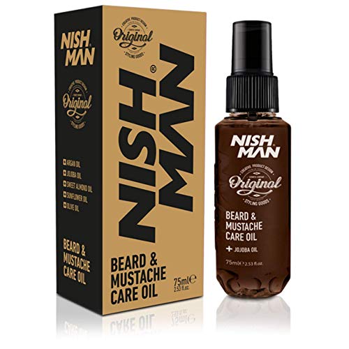 Huile à barbe Nishman contre les démangeaisons de la moustache