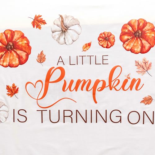 Vinilo decorativo A Little Pumpkin para primer cumpleaños miniatura 7