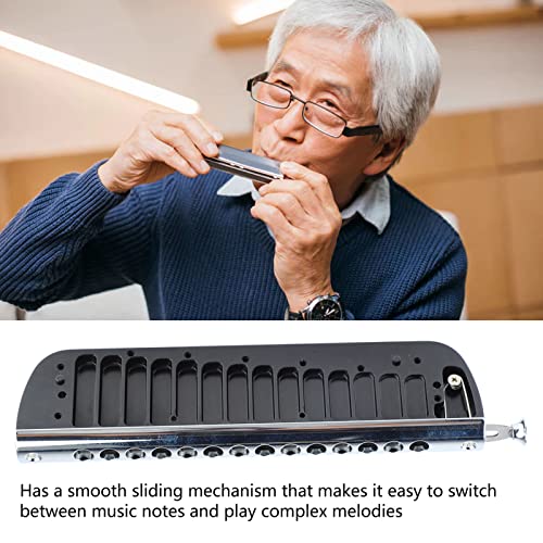 Pièce d’harmonica de peigne, mécanisme coulissant artisanat exquis peigne d’harmonica de petite taille pour le cadeau d’étude(257 Aluminium) - Les Beatles, Paul McCartney, John Lennon, RIngo Starr, George Harrison Pièce d'harmonica de peigne, mécanisme coulissant artisanat exquis peigne d'harmonica de petite taille pour le cadeau d'étude(257 Aluminium) – Image 4