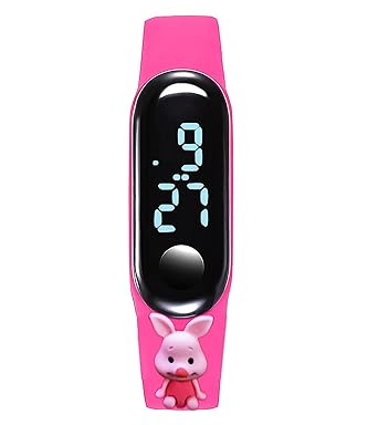 sinar brand store Digital Dial Waterproof Cartoon Character LED Kids Watch for Boys & Girls-