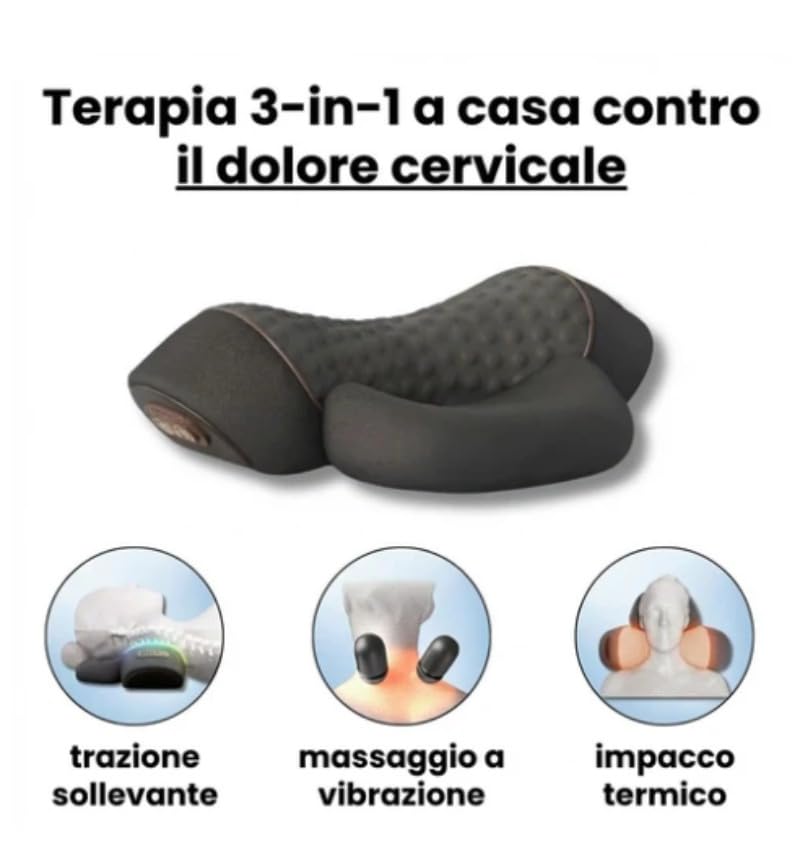 SomniX Masajeador Cervical 3 En 1