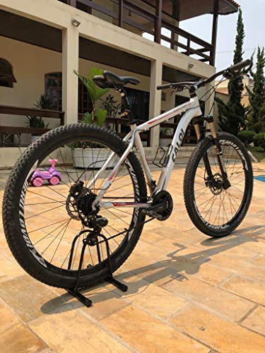 Suporte para bicicletario expositor para 1 bike