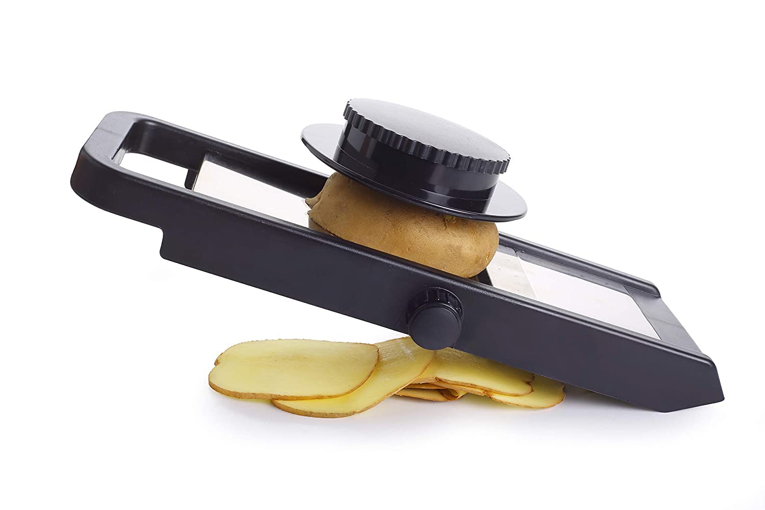 PARABRAHMA Mandoline Slicer - Adjustable Potato & Vegetable Cutter -1 PARABRAHMA Mandoline Slicer - Adjustable Potato & Vegetable Cutter -1