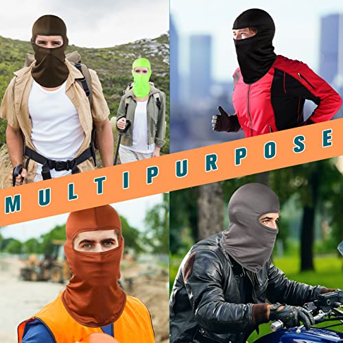 Image of Vicenpal 60 Pcs Balaclava Face Masks Bulk Men Lightweight Full Face Cover Breathable Balaclava Pasamontanas Ski Winter Mask