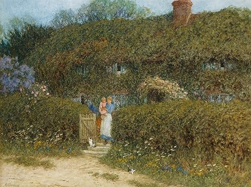 Portrait Tableaux de prestige Helen Allingham avec finitions artistiques