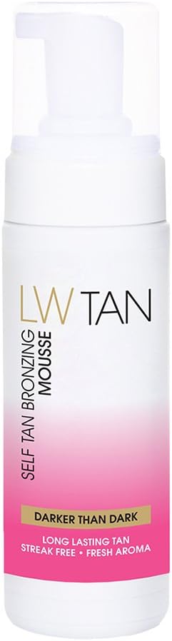 LW Tan Darker Than Dark Self Tan Mousse 250ml