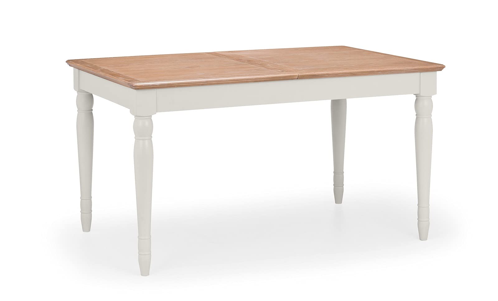 Julian Bowen Provence Extending Dining Table - Limed Oak/Grey Tables