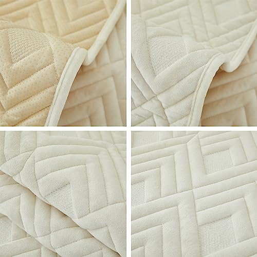 Lot de 2 housses de coussin en velours pelucheux chic