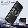 Pzwoxukhov Compatible con ZTE Nubia Neo 3 5G Funda, con anillo integrado y soporte plegable, deslizador de protección para lente, funda magnética protectora, Rojo 6