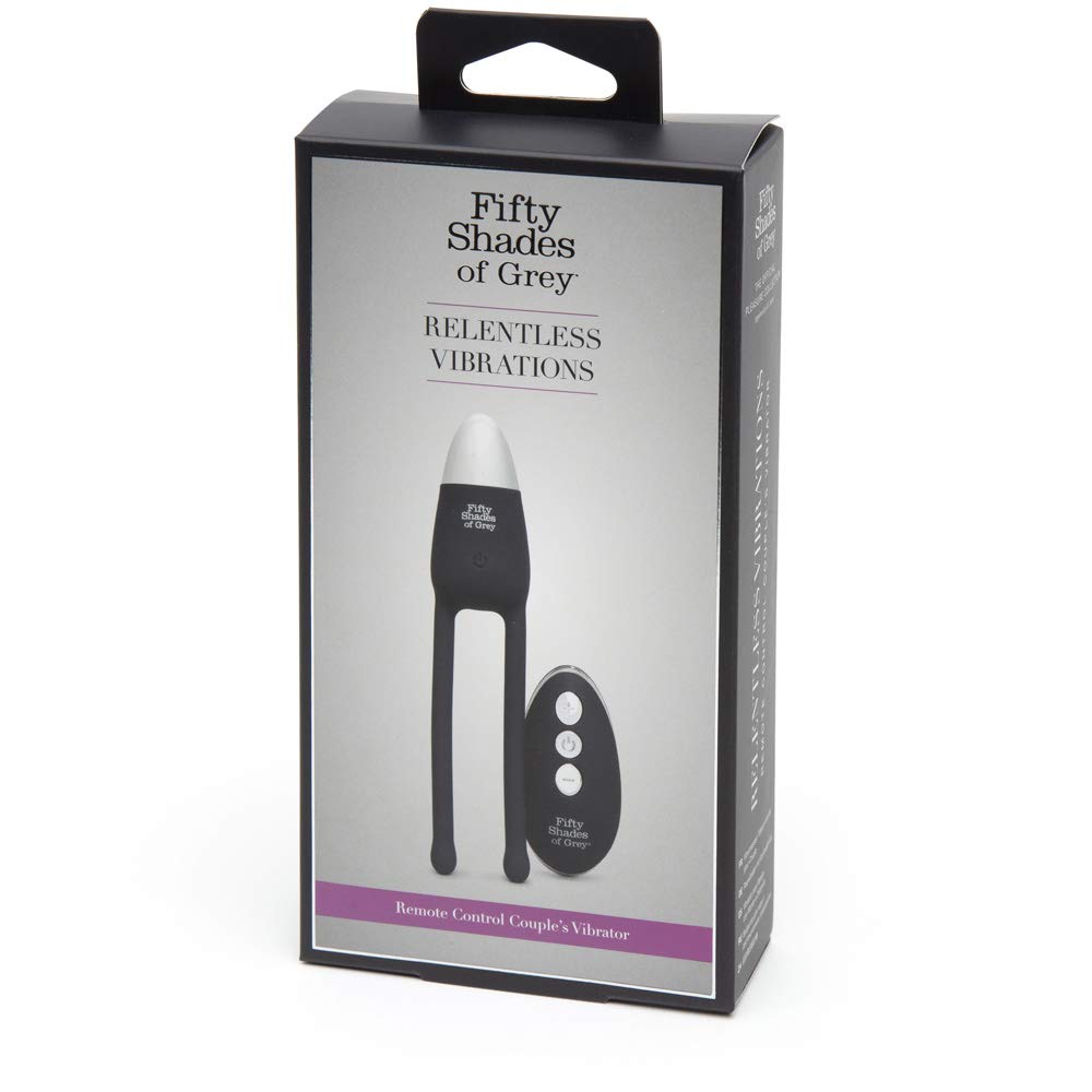 Fifty Shades of Grey Relentless Vibrations Vibrator fr Paare mit  Fernbedienung : Amazon.de: Drogerie & Krperpflege