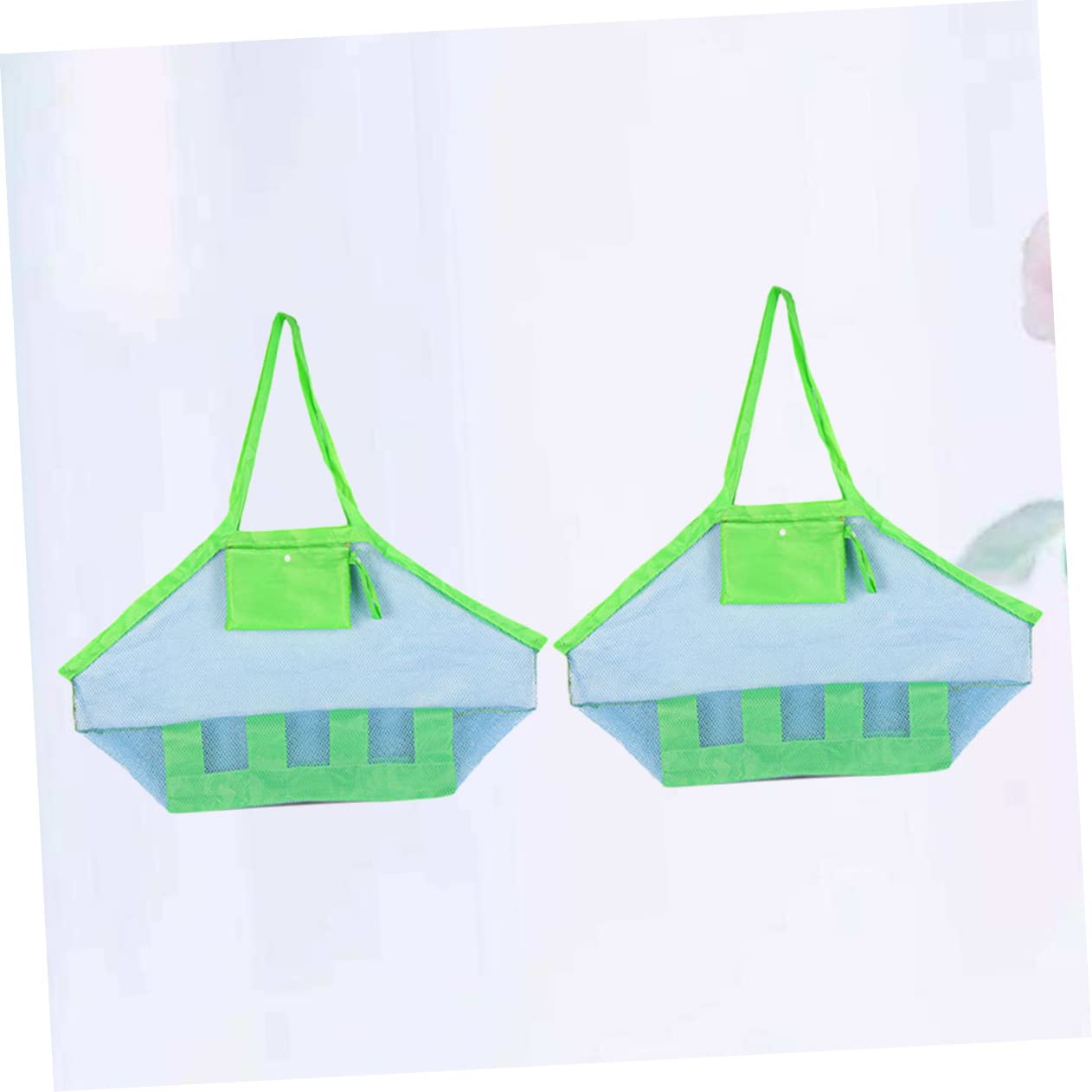 ibasenice 6 Pcs Sac À Pliable Sac À pour Jouets De Sable s pour Enfants Grand Fourre-Tout Jouets De Jeu en Plein Air pour Les Enfants À L'Extérieur pour De