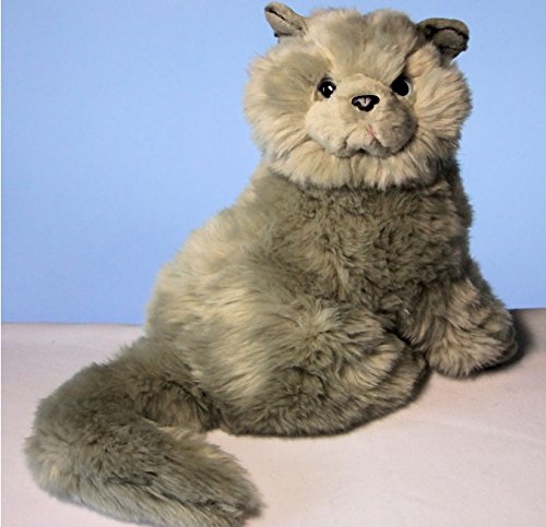 Leosco Perserkatze grau Katze sitzend 25 cm Kuscheltier Plüschtier