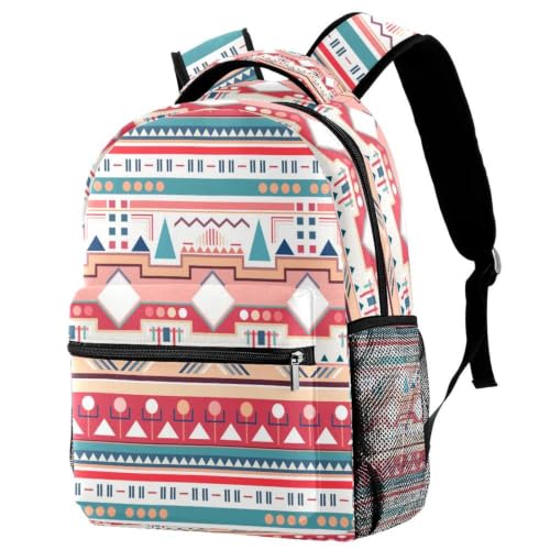 Mochila para libros y laptop multicolor perfecta para estudiantes universitarios y adultos de estilo casual
