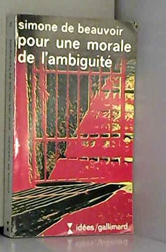 Pour une morale de l'ambiguïté