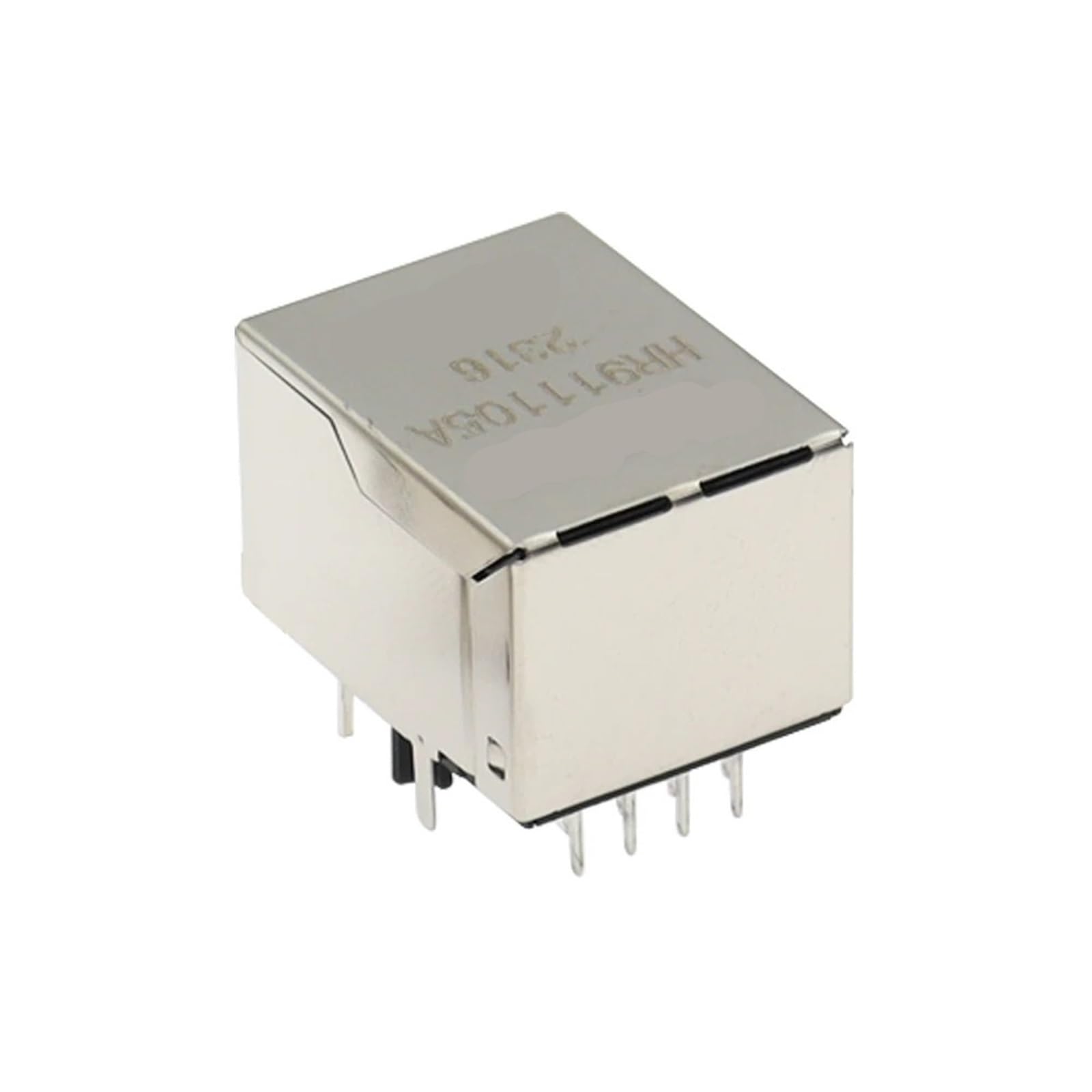 Conector RJ45 HR911105A puerto único Ethernet LAN para soldar en PCB pack de 10 6