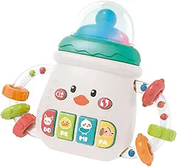 Zippy Toys, Mordedor Divertido com Luz e Som em Plástico para até 36 Meses