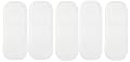 Tinny Tots Pack of 5 White Bamboo Charcoal Inserts Liners Pads(5 Layers) Wetfree Washable Reusable Adjustable Cotton Dia