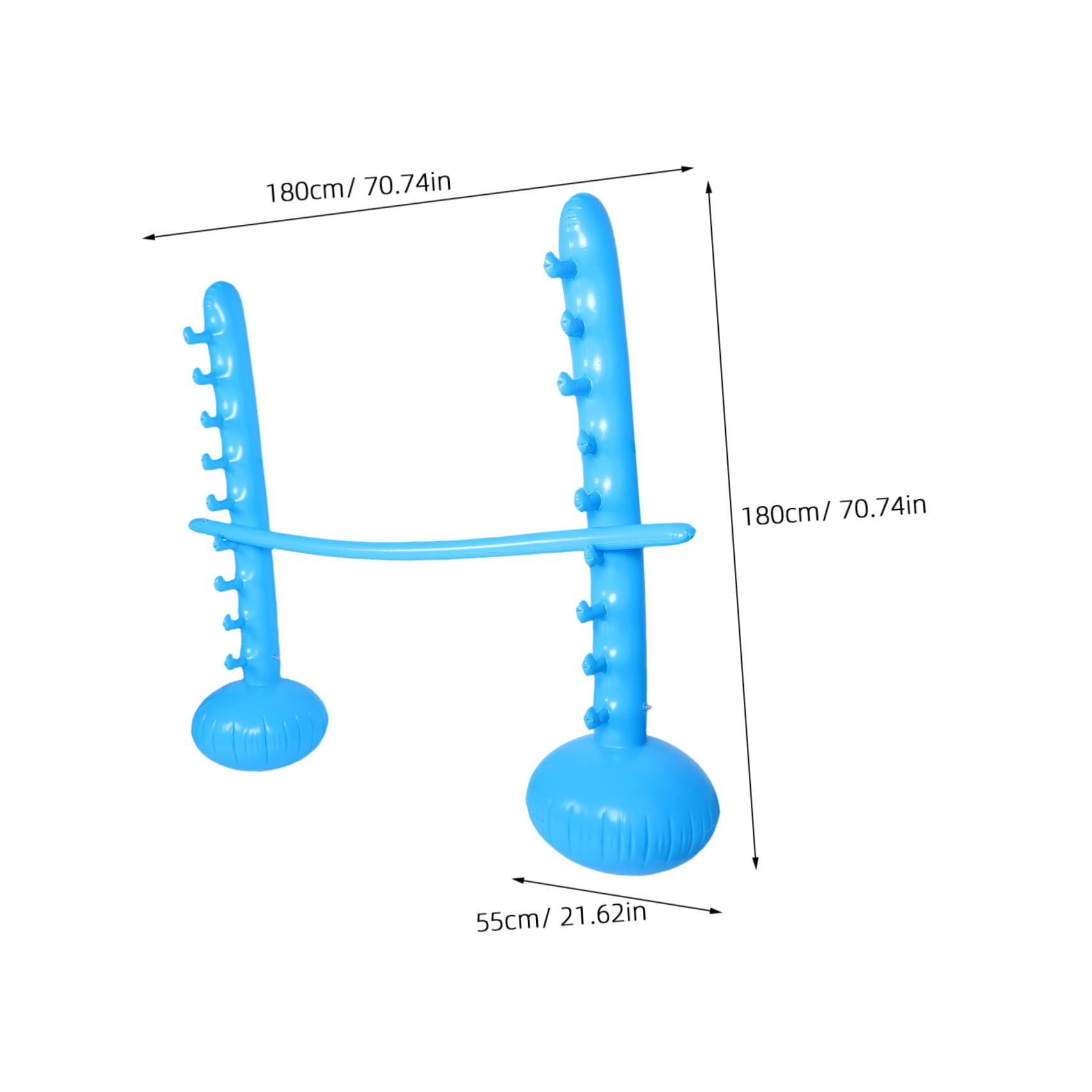 Gogogmee Boost Boys and Girls' Coordination: Inflatable High Jump Stick Sturdy PVC for