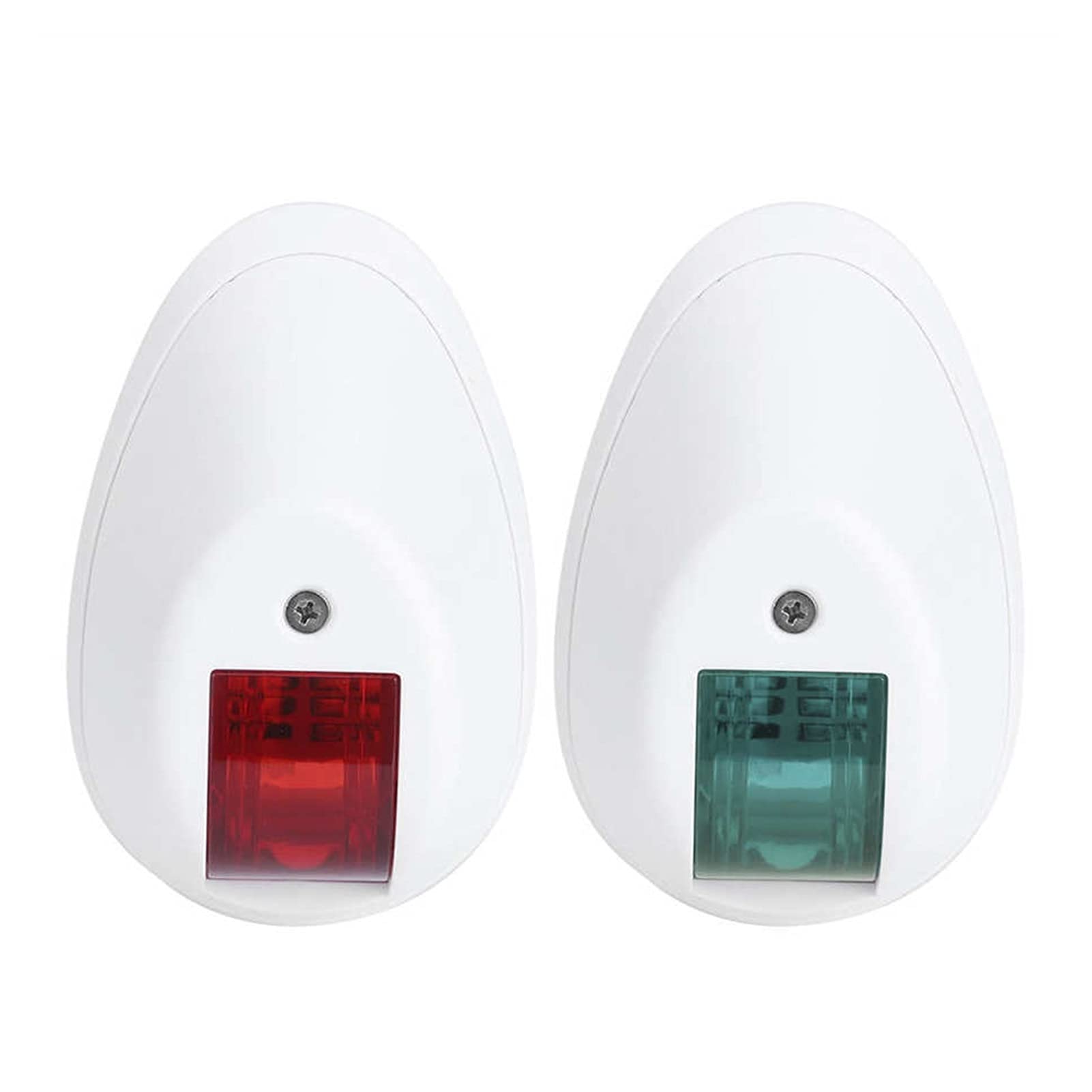 Navigazione delle luci della barca GUIDATO Segnale 1. 2 V 3W. Avvertimento di navigazione impermeabile Verde verde Porto rosso for alloggiamento yacht marino Per la navigazione e la pesca
