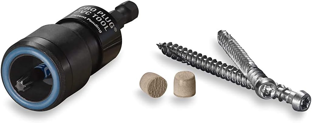 🛒 Crаzу Dеаlѕ Pro Plug PVC Plugging System for AZEK Slate Gray Decking - Stainless Steel - 350 pcs for 100 Sq. Ft.