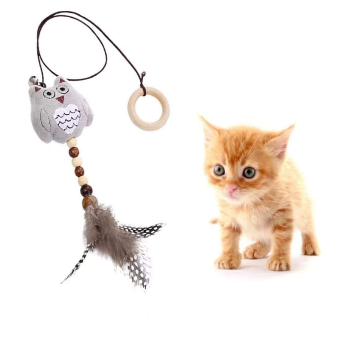 PETANGEL Funny cat Teaser pet Toy cat Toy Attractive for cat (Gray) (B0B9Y1XXPW) Amazon Price History, Amazon Price Tracker