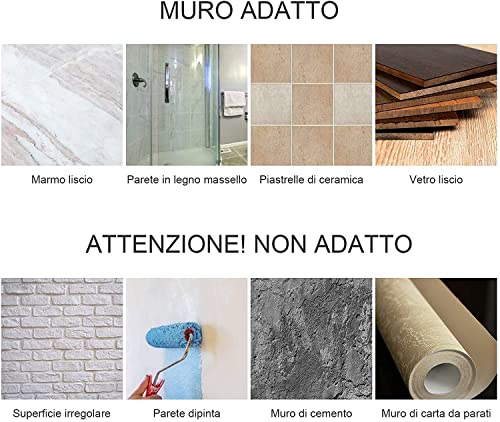 ZUNTO 40cm Bagno Porta Salviette Portasciugamani