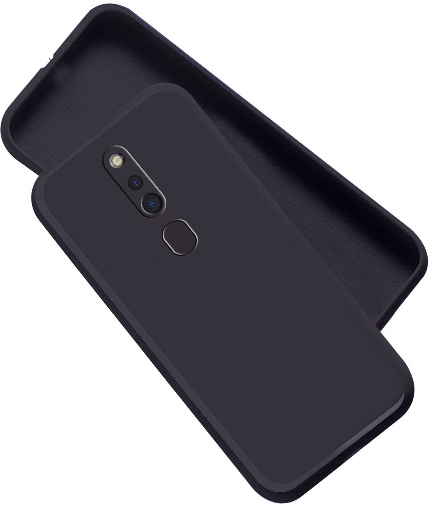 A rtistque Back Cover Case for Oppo F11 Pro with Camera Protection | Shockproof TPU | Stylish Protective Design | Slim Fit | Ultra Matte | Oppo F11 Pro Back Cover - Black (B0BDZVM95R) Amazon Price History, Amazon Price Tracker