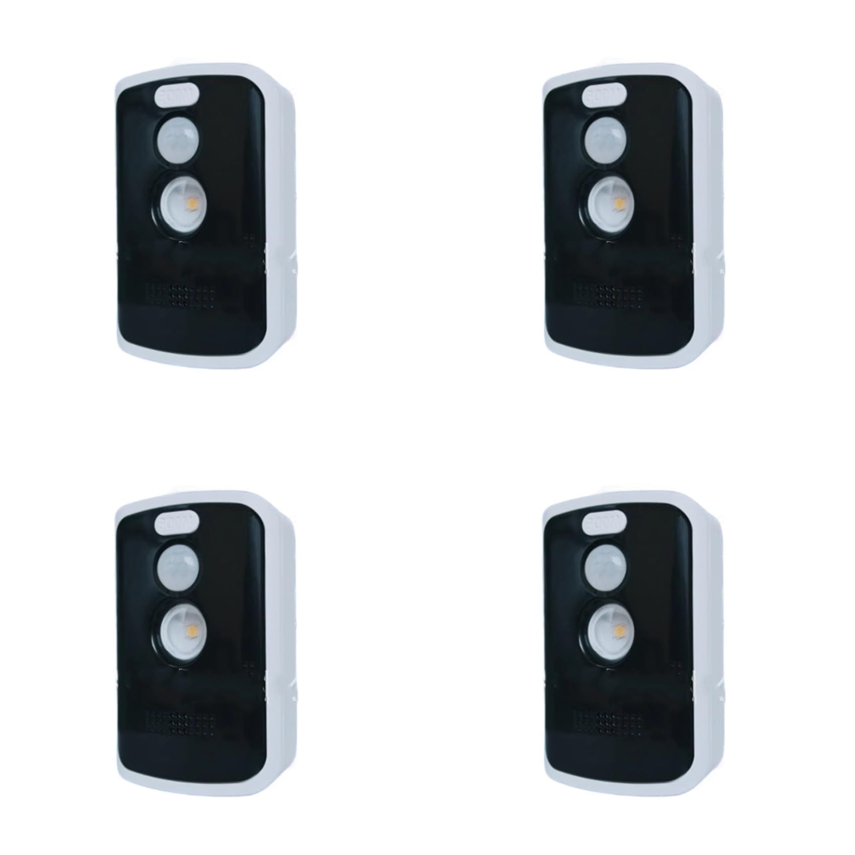 Jnchdghwa As Shown 4X Perimeter Safe Alarm 125Db 3 Modes Motion Detector Alarm Safety Anti-Theft Alert Portable Outdoor Camping