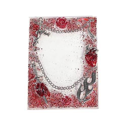Blood Red Gothic Card Protector for Collectors Scratch Resistant Card Sleeve with Precised Fit Technology Blood Red Card Case