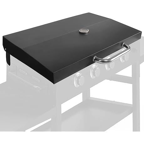 Blackstone 28 Inch Hard Cover Hood Adds Flair and Function to Backyard Grilling