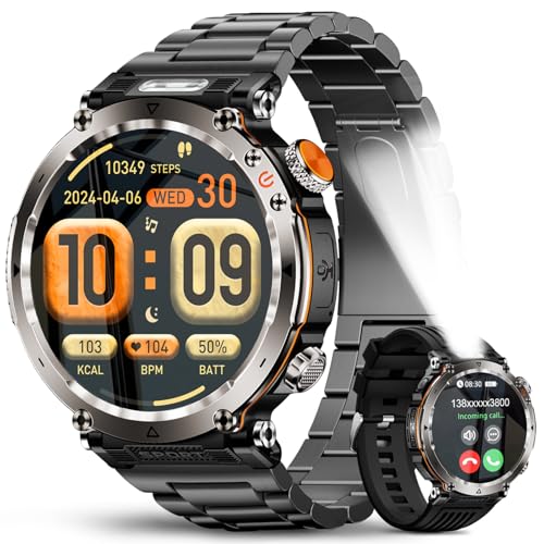 Jooeniok Military Smart Watches for Men, Smartwatch Sport...