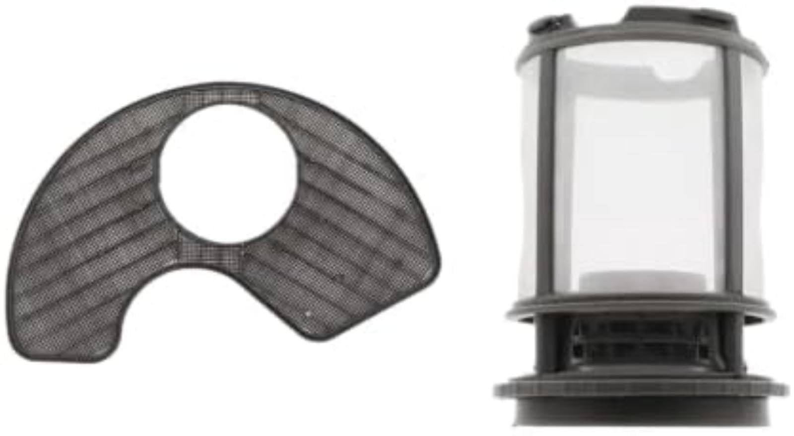 für Geschirrspülerpumpe, passend für verschiedene Geschirrspüler – Ersatz für W10872845 Flusenfilter für den Waschmaschinenabfluss (1 Pcs) Flusenfilter für den (1 Pcs)
