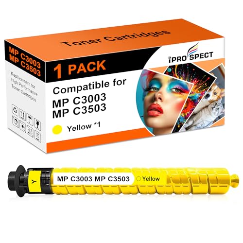 Toner MP C3003 jaune sans trace pour réparer les impressions Ricoh