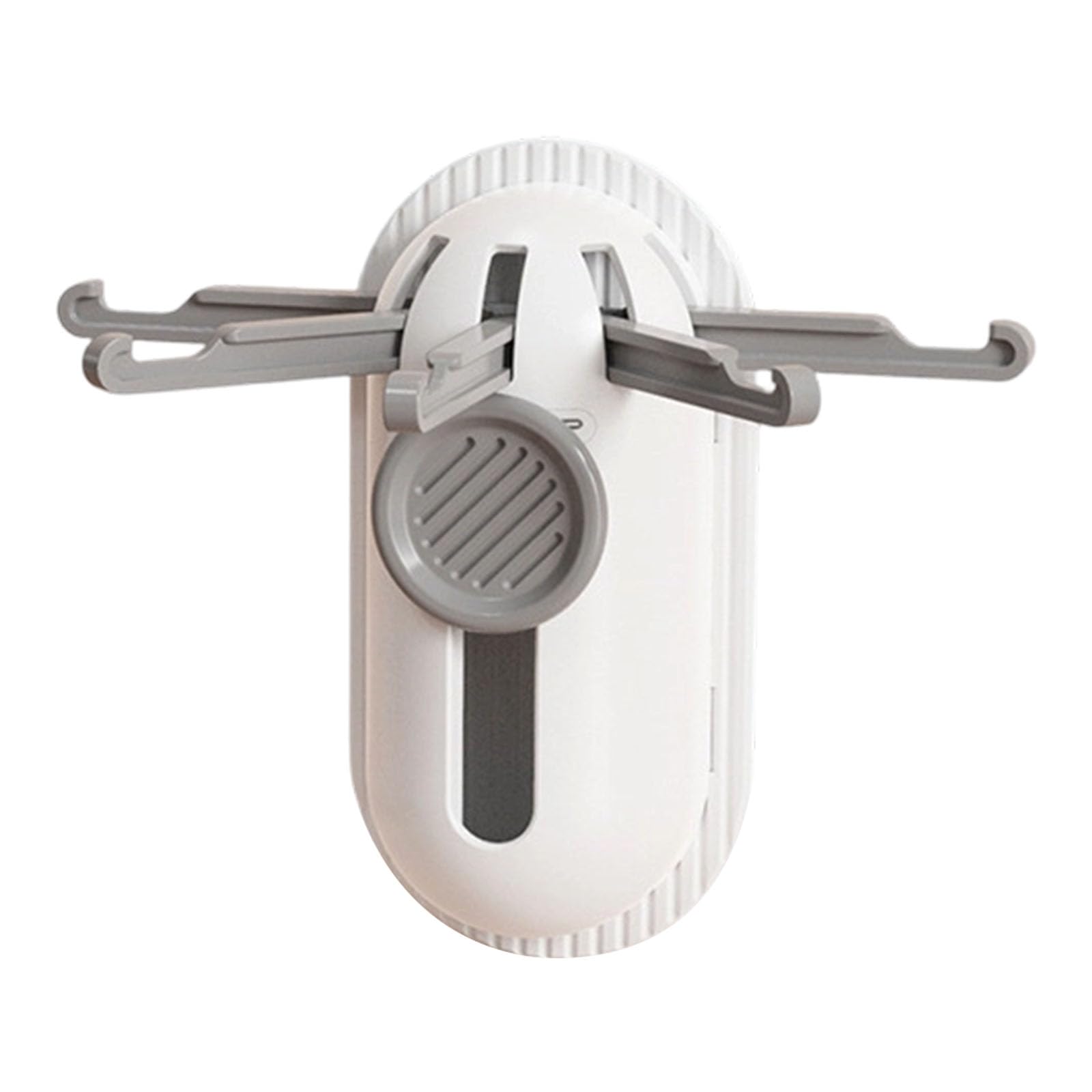 CUNZJIA 5 Claws Extendable Wall Hook Rotatable Hanger for Kitchen Bathroom Bedroom Storage Organizers ABS Mounting