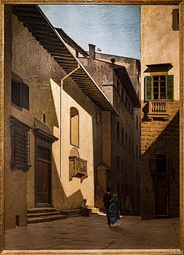 Sainte Marie du Bardi Telemaco Signorini art portrait impression affiche toile decoration murale