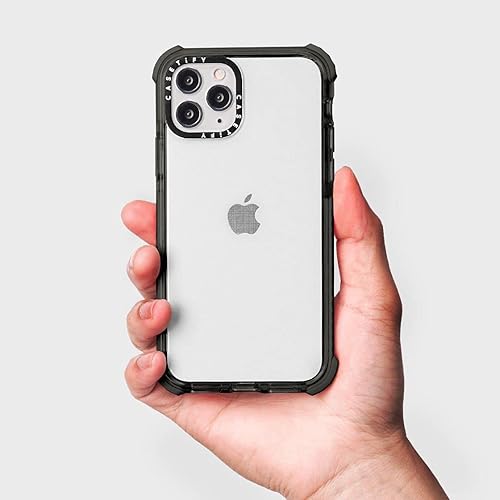 Miniatura 6 de CASETiFY Katie Benn - Funda Ultra Impact para iPhone 12 Pro Max, diseño de oso de bebé, color negro transparente