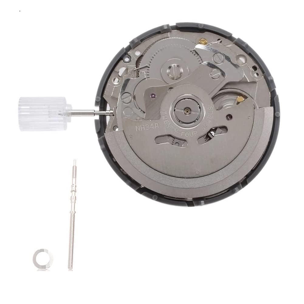 Amazon.com: EliteBloom NH34/NH34A Movement+Movement Handle+Time