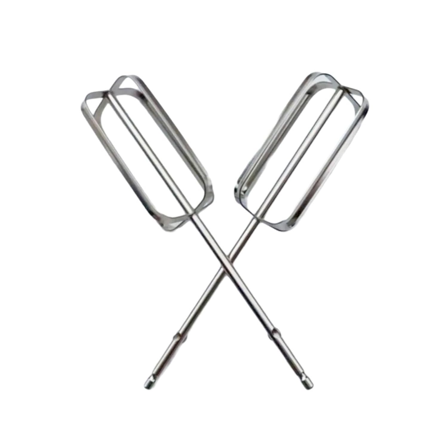 AOYUDJ 2Pcs Stainless Steel Hand Mixer Beaters Attachments Set