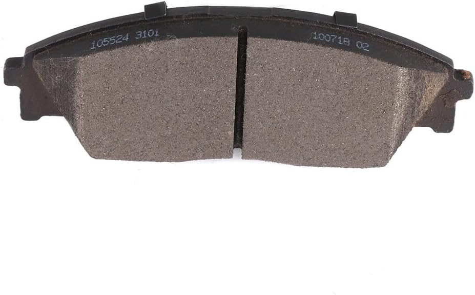 SCITOO D373 Semi-Metal Brake Pads Kits Front Replacement For Honda Civic 1988-1991,For Honda CRX 1990-1991,For Honda Prelude 1988-1990