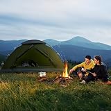 Night Cat Camping Tent for 2 Person Man Waterproof Backpacking Tents Easy Setup Lightweight for Hiking Backyard - Image 5