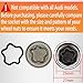 JEUCLEL A Wheel Locking Nut Key Compatible with Audi Series, (Socket OD 27mm - ID 25mm), Wheel Lock Nut Socket Adapter, Wheel Anti-Theft Lug Nut Removal Tool, Anti-Theft Screw Remover