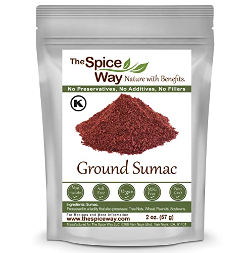 The Spice Way Lebanese Zaatar, Shawarma Seasoning And Sumac 2 Oz Each #TOP3