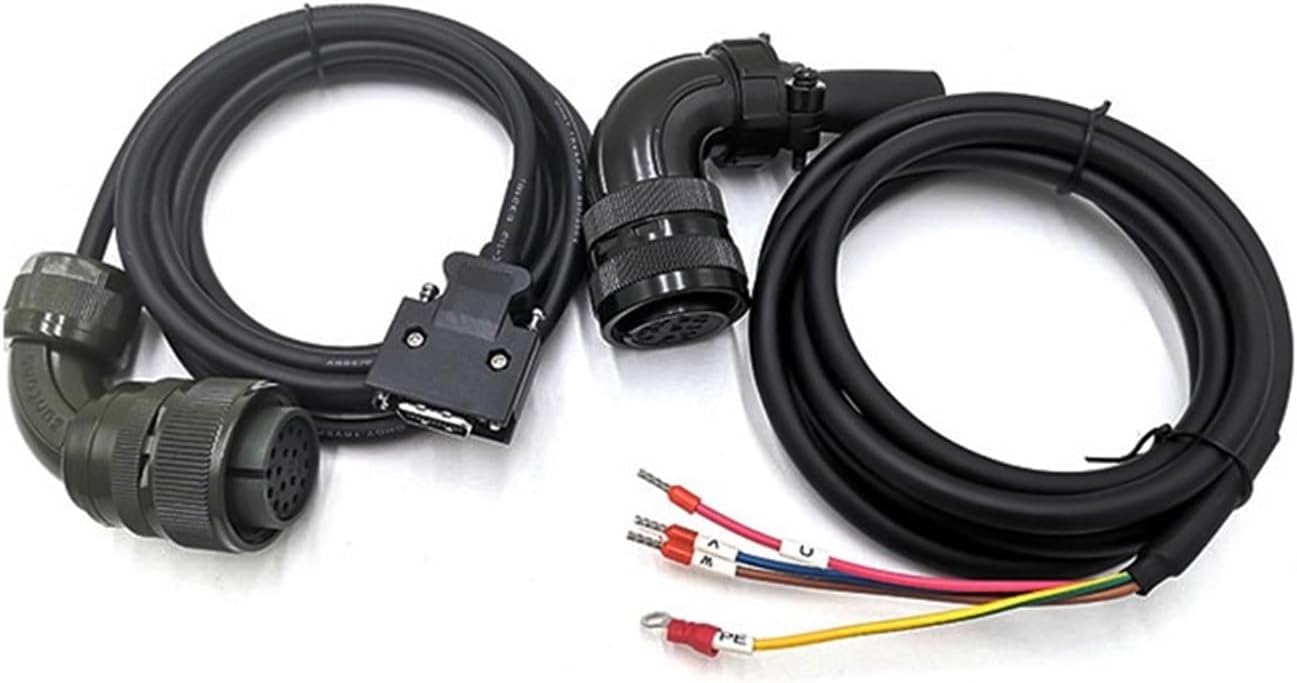 High Power Servo Motor Encoder Cable Power Cable B2 A2 AB A3 B3 Serial ASD-A2CAEN1003(B2 Power Cable,8M)